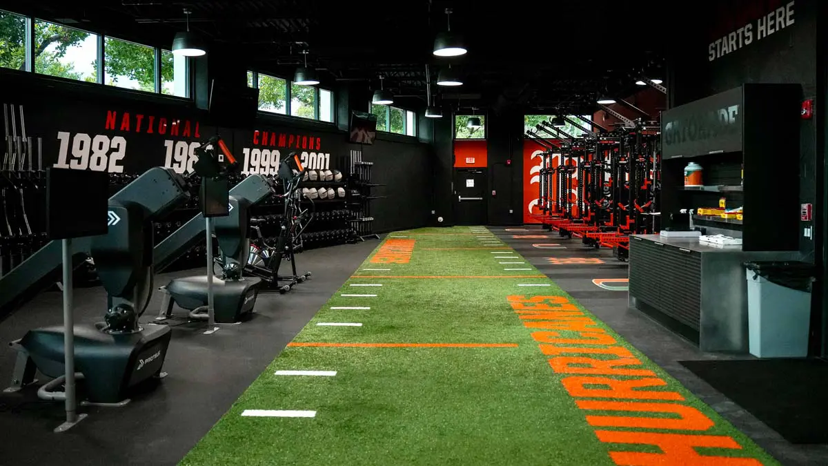 Weight room