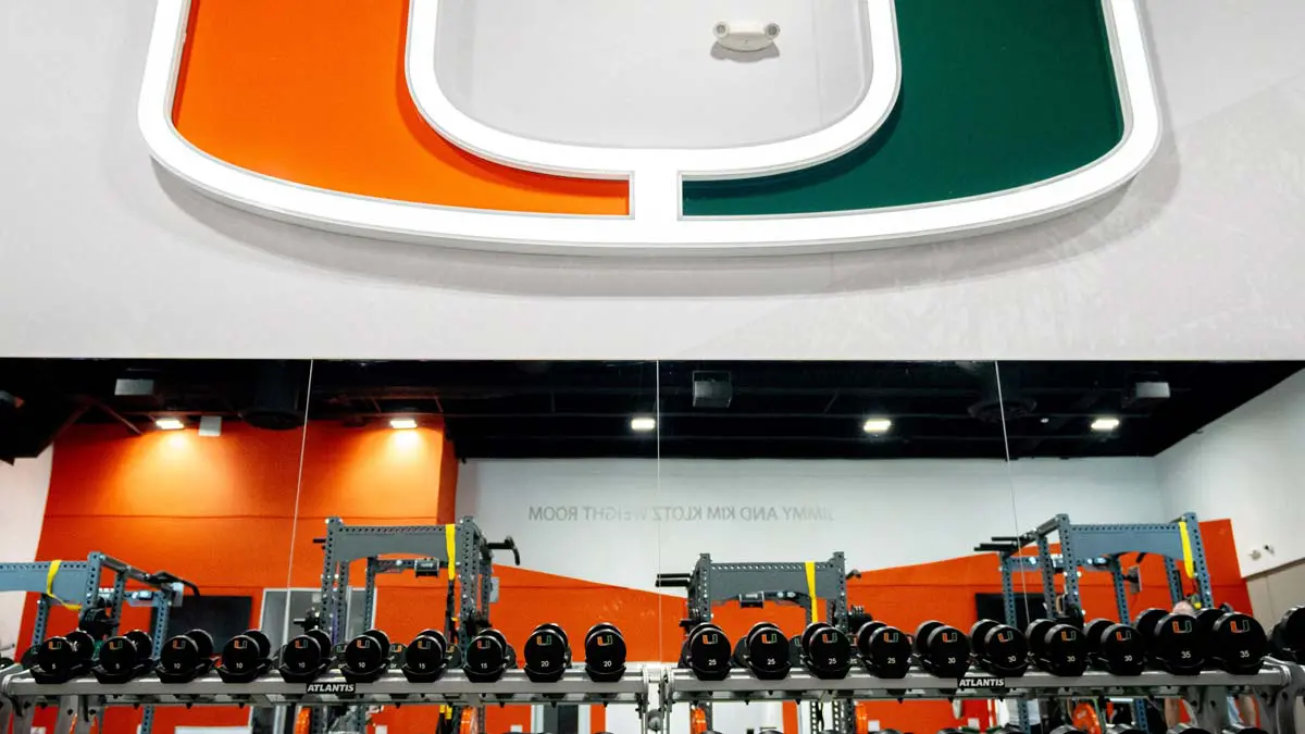 Weight room